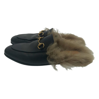 Gucci Princetown Horsebit Leather Loafers Black -