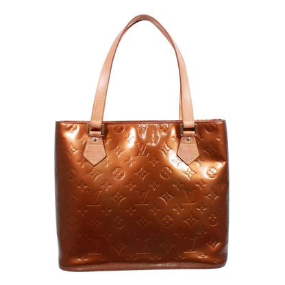 Louis Vuitton Houston Monogram Vernis Monogram Vernis Leather Bronze Tote Bag