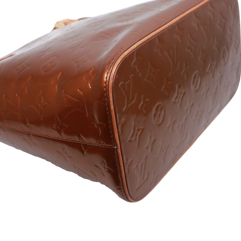 Louis Vuitton Houston Monogram Vernis Monogram Vernis Leather Bronze Tote Bag