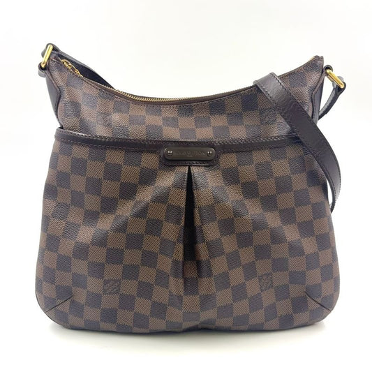 Louis Vuitton Bloomsbury PM Damier Ebene Damier Ebene Leather × PVC Brown
