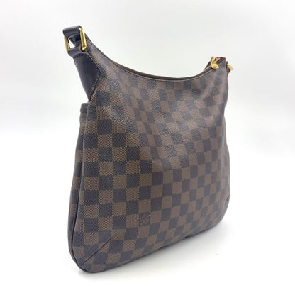 Louis Vuitton Bloomsbury PM Damier Ebene Damier Ebene Leather × PVC Brown