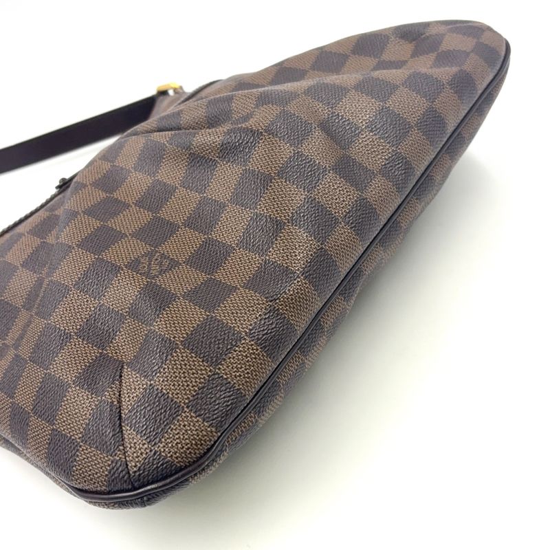 Louis Vuitton Bloomsbury PM Damier Ebene Damier Ebene Leather × PVC Brown