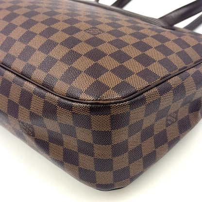 Louis Vuitton Paris Ori PM Damier Ebene Damier Ebene Leather × PVC Brown Tote