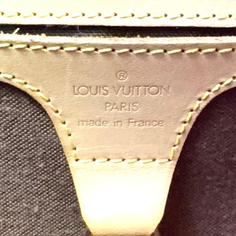 Louis Vuitton Ellipse MM Monogram Leather X PVC Brown Handbag Gold M51126