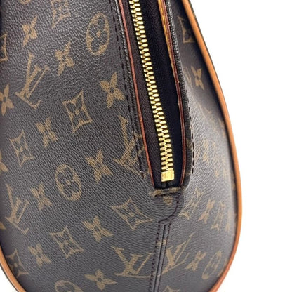 Louis Vuitton Ellipse MM Monogram Leather X PVC Brown Handbag Gold M51126