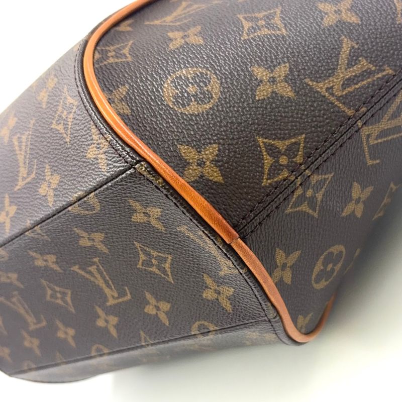 Louis Vuitton Ellipse MM Monogram Leather X PVC Brown Handbag Gold M51126