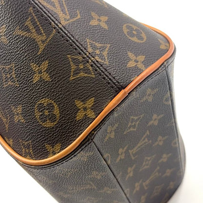 Louis Vuitton Ellipse MM Monogram Leather X PVC Brown Handbag Gold M51126