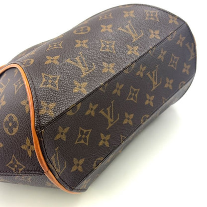 Louis Vuitton Ellipse MM Monogram Leather X PVC Brown Handbag Gold M51126