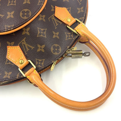 Louis Vuitton Ellipse MM Monogram Leather X PVC Brown Handbag Gold M51126