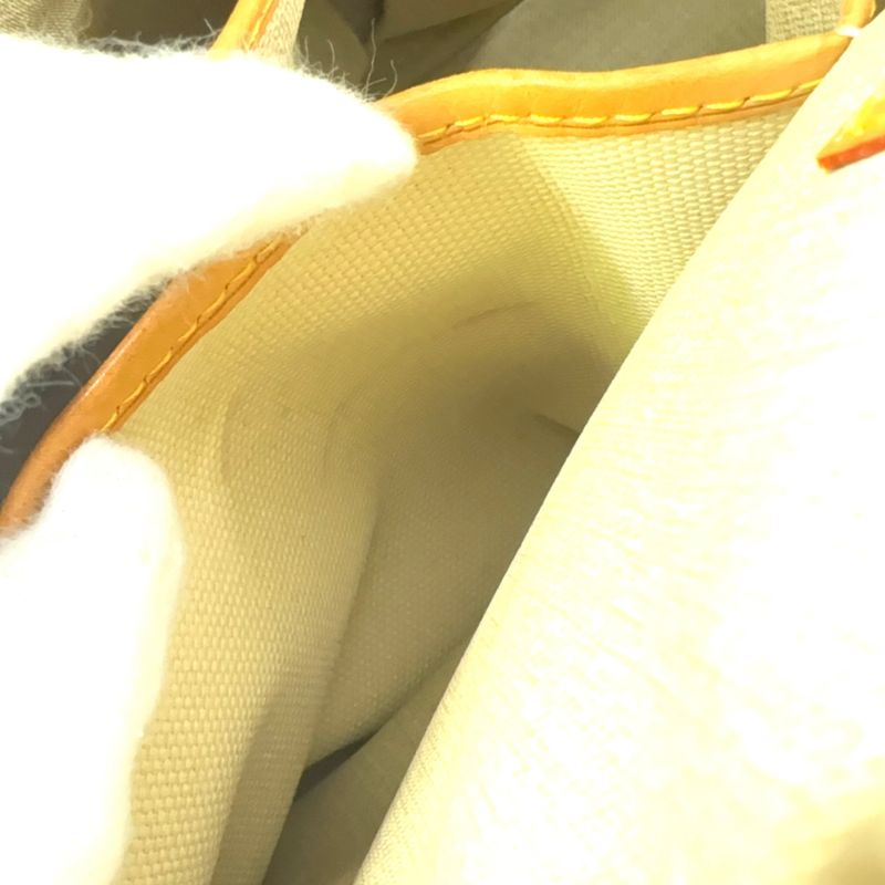 Louis Vuitton Trouville Monogram Leather × PVC Brown Handbag Gold M42228