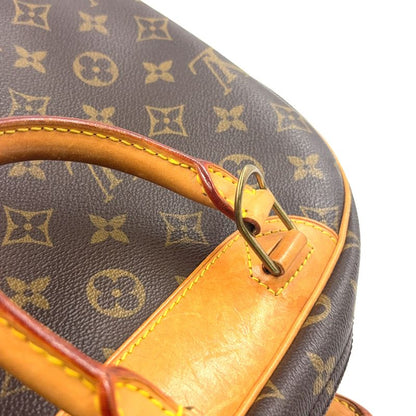 Louis Vuitton Trouville Monogram Leather × PVC Brown Handbag Gold M42228