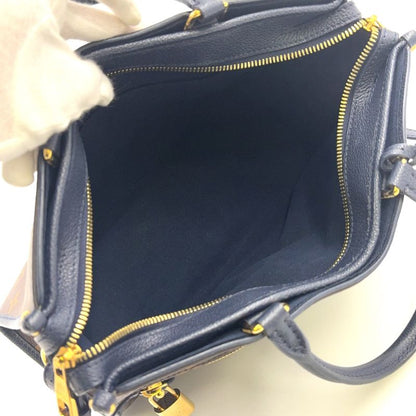 Louis Vuitton Popincourt PM Shoulder Bag Leather X PVC Brown Handbag Gold M43434