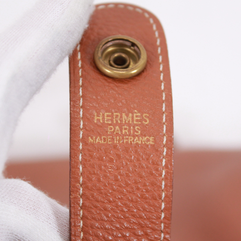 Hermes Rodeo Leather Gold Shoulder Bag Gold