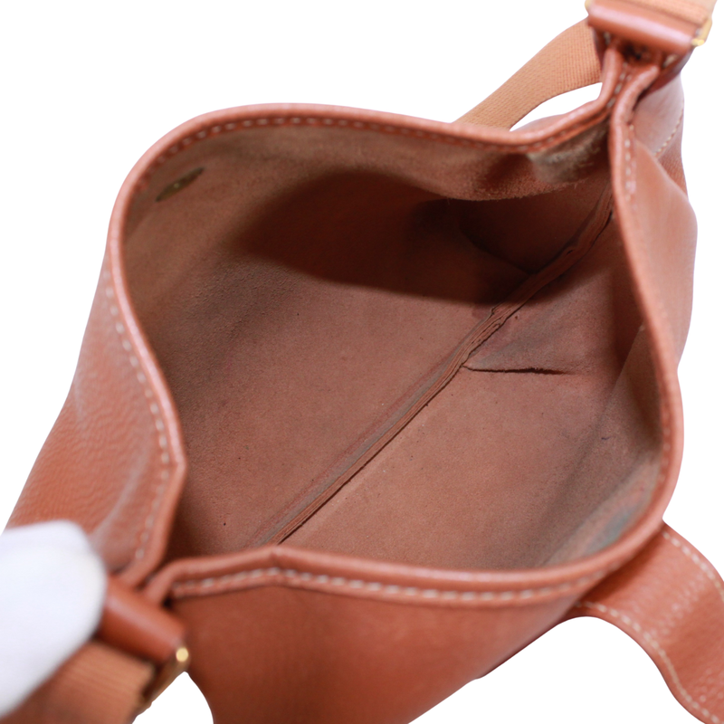 Hermes Rodeo Leather Gold Shoulder Bag Gold