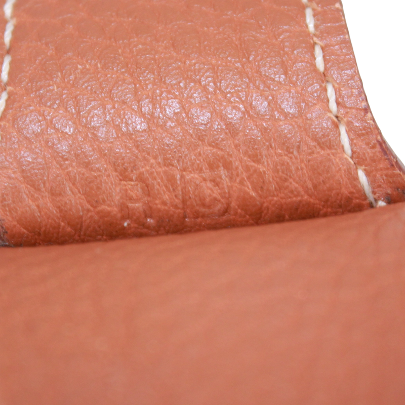 Hermes Rodeo Leather Gold Shoulder Bag Gold