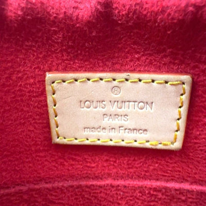 Louis Vuitton Multiplicite Monogram Leather X PVC Brown Handbag Gold M51162