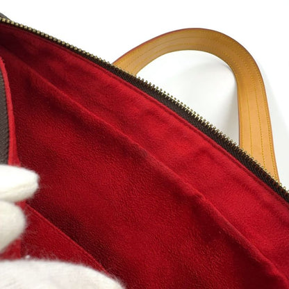 Louis Vuitton Multiplicite Monogram Leather X PVC Brown Handbag Gold M51162