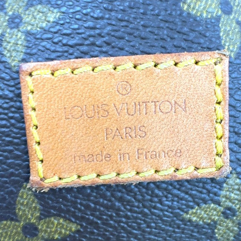 Louis Vuitton Saumur 30 Monogram Leather × PVC Brown Shoulder Bag Gold M42256