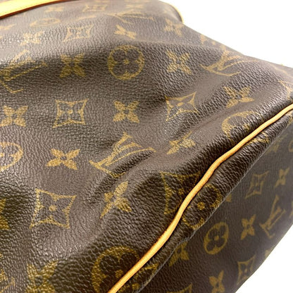 Louis Vuitton Keepall 55 Monogram Leather X PVC Brown Boston Bag Gold M41424