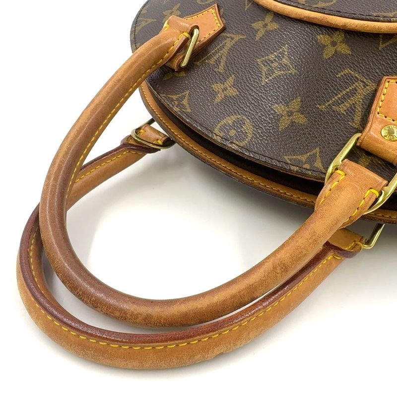 Louis Vuitton Ellipse PM Monogram Leather X PVC Brown Handbag Gold M51127