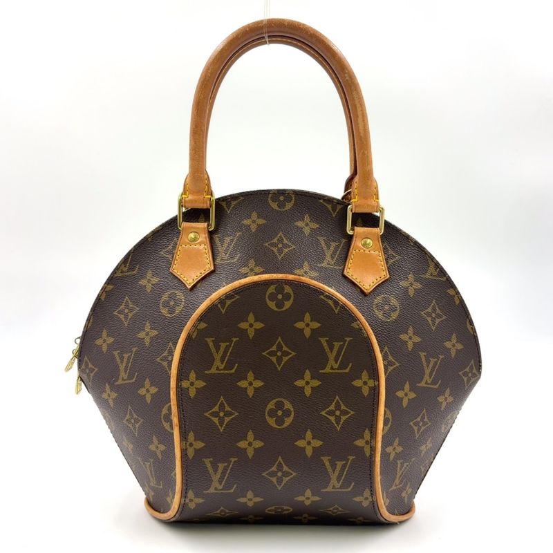 Louis Vuitton Ellipse PM Monogram Leather X PVC Brown Handbag Gold M51127