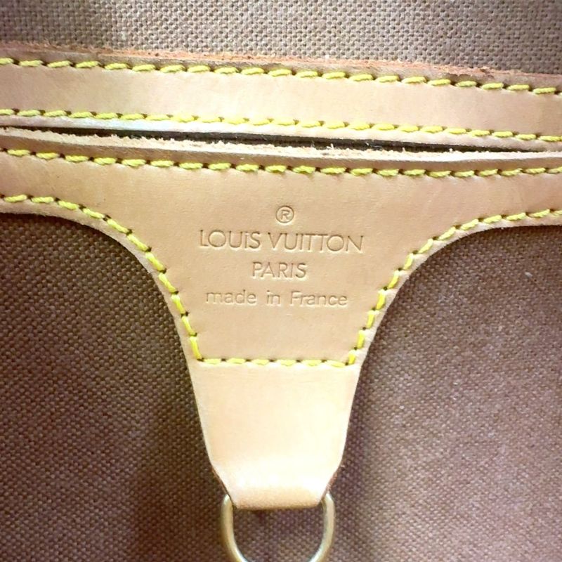 Louis Vuitton Ellipse PM Monogram Leather X PVC Brown Handbag Gold M51127