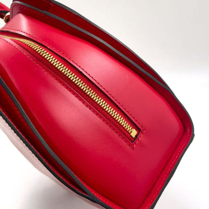 Louis Vuitton Pont Neuf Epi Castilian Red Leather Red Handbag Gold M52057