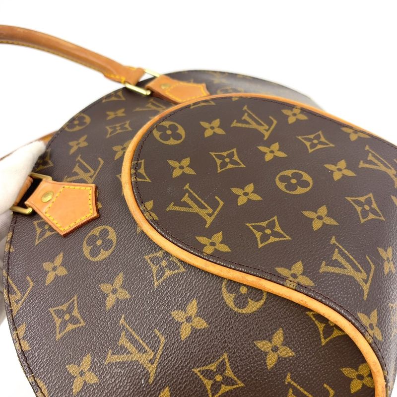 Louis Vuitton Ellipse PM Monogram Leather X PVC Brown Handbag Gold M51127