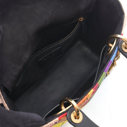 Christian Dior Handbag Lady Dior Medium Judgment Motherpiece Tarot Pink