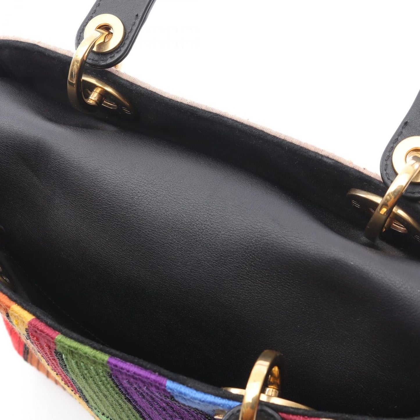 Christian Dior Handbag Lady Dior Medium Judgment Motherpiece Tarot Pink