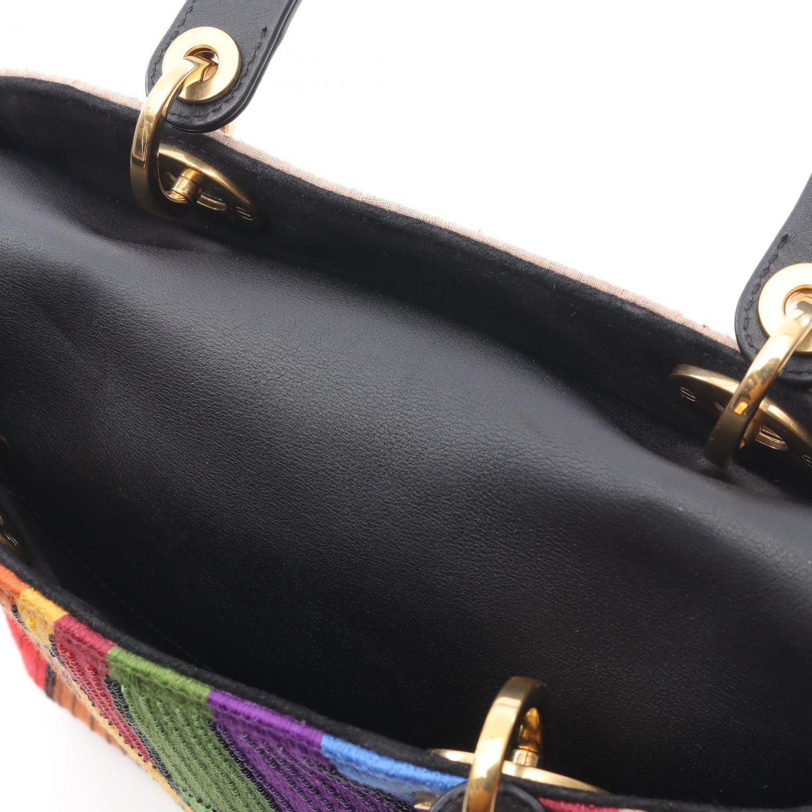 Christian Dior Handbag Lady Dior Medium Judgment Motherpiece Tarot Pink