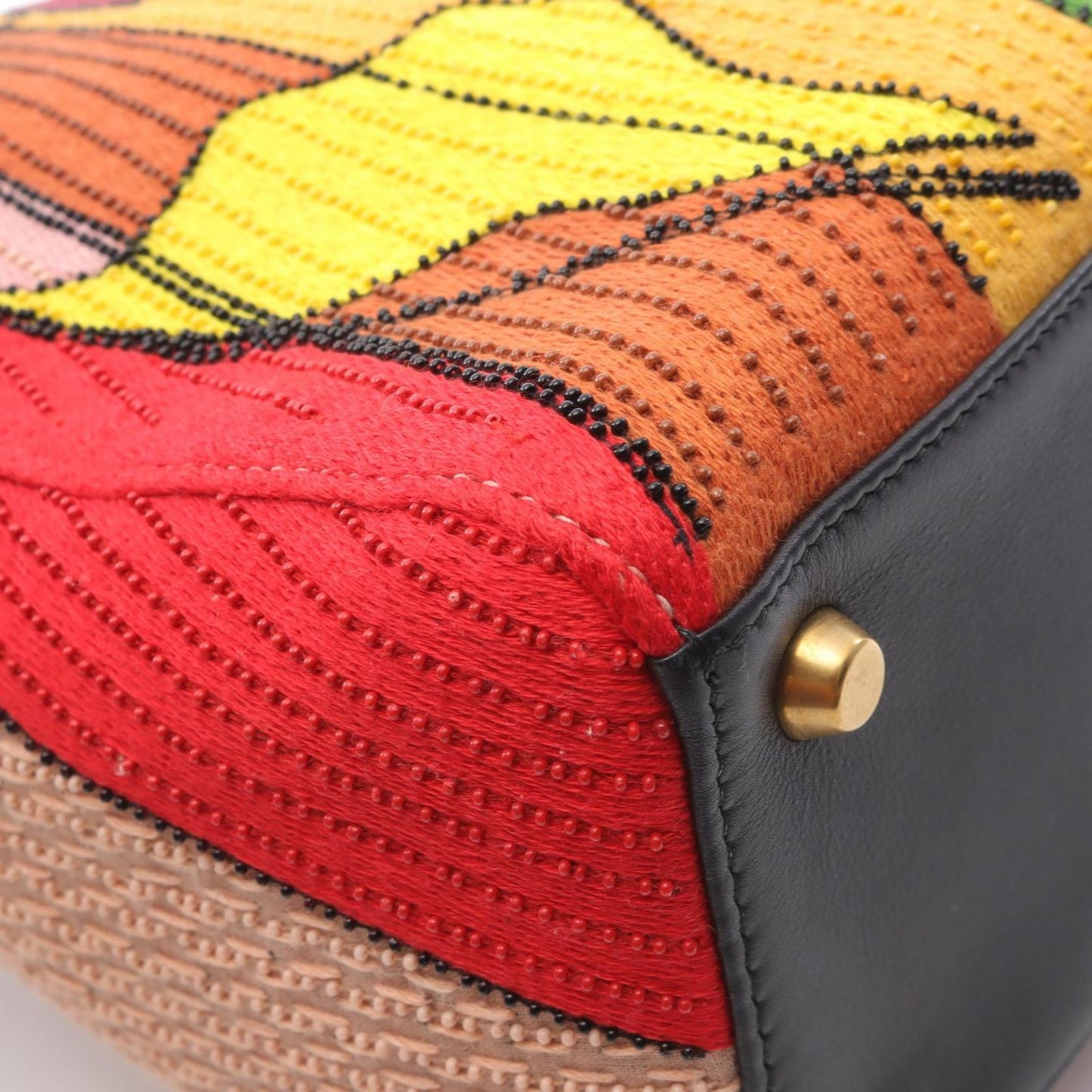 Christian Dior Handbag Lady Dior Medium Judgment Motherpiece Tarot Pink