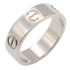 Cartier Ring Love Ring Crb4084752 18K White Gold (white Gold) Love Ring Unisex