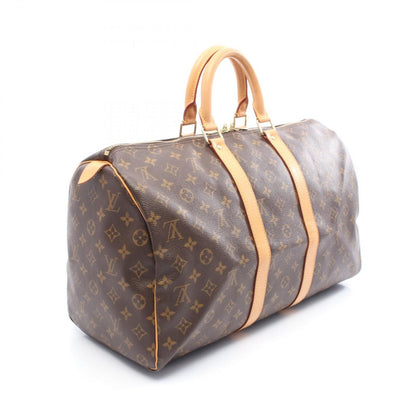 Louis Vuitton Boston Bag Keepall 45 M41428 PVC Coated Canvas Leather Keepall 45
