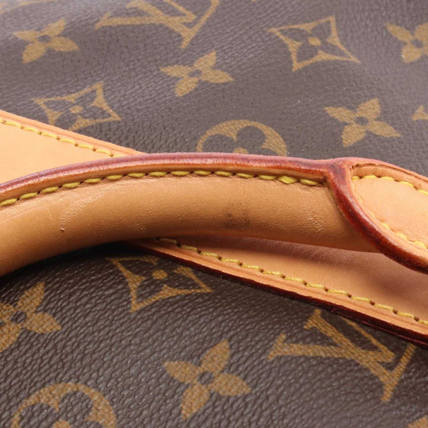 Louis Vuitton Boston Bag Keepall 45 M41428 PVC Coated Canvas Leather Keepall 45