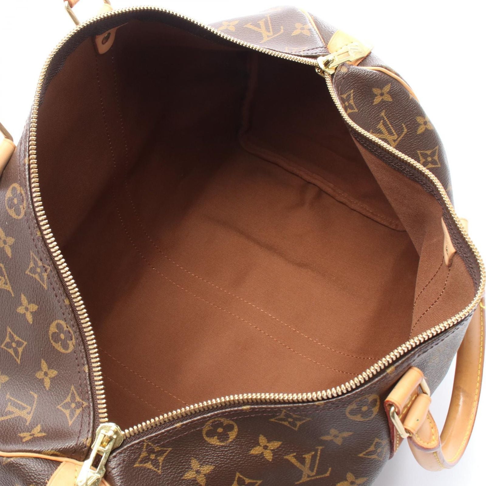 Louis Vuitton Boston Bag Keepall 45 M41428 PVC Coated Canvas Leather Keepall 45