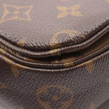 Louis Vuitton Handbag Pochette Metis MM M44876 PVC Coated Canvas Leather