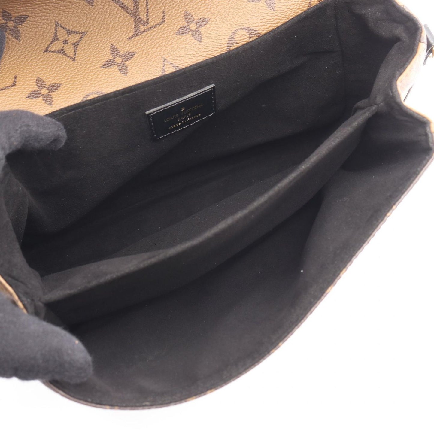 Louis Vuitton Handbag Pochette Metis MM M44876 PVC Coated Canvas Leather