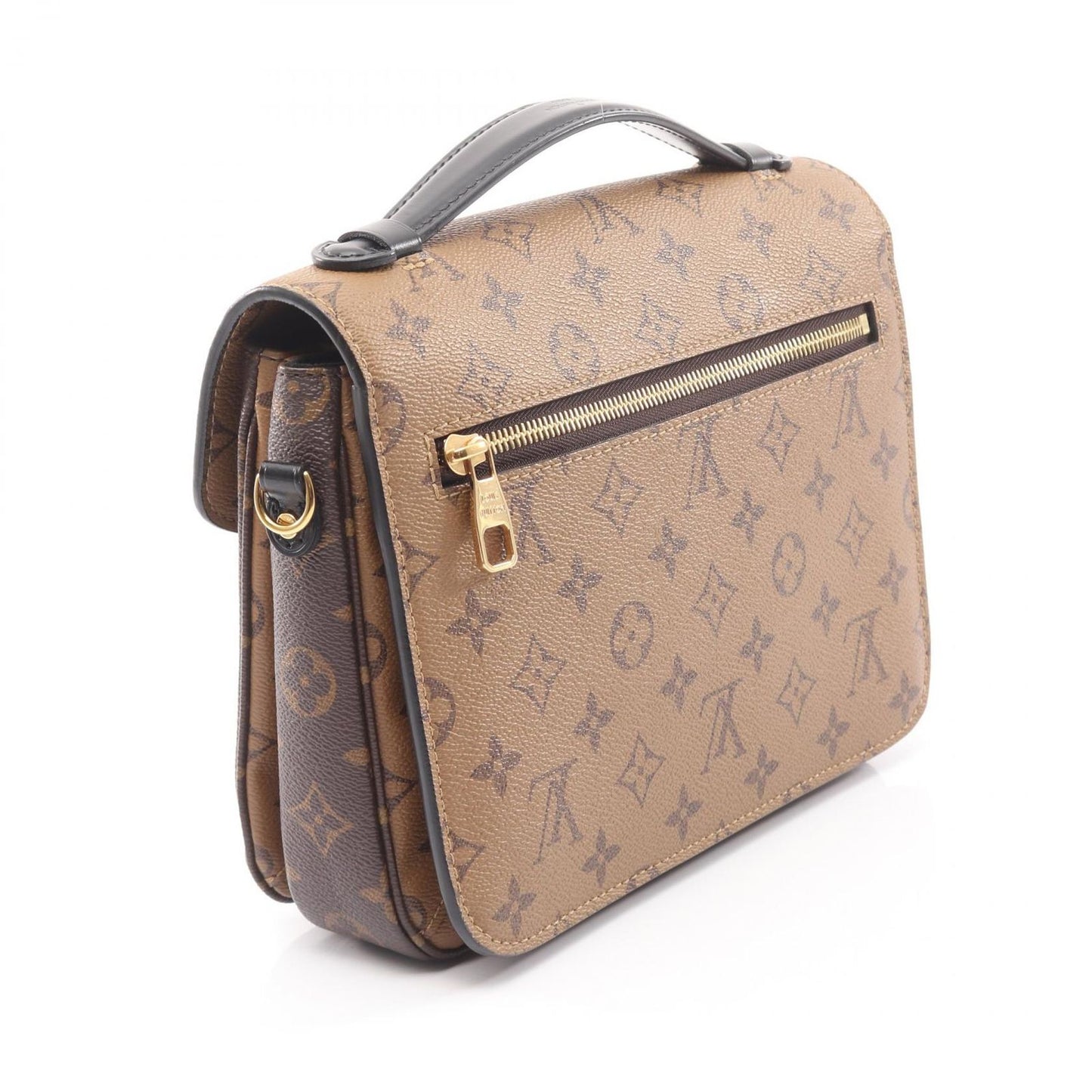 Louis Vuitton Handbag Pochette Metis MM M44876 PVC Coated Canvas Leather