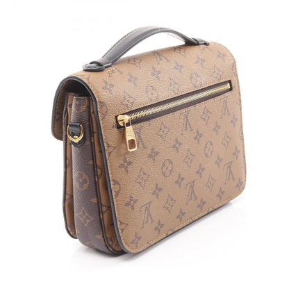 Louis Vuitton Handbag Pochette Metis MM M44876 PVC Coated Canvas Leather