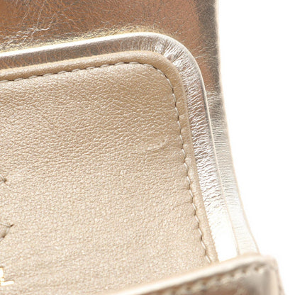 Chanel Charm Matelasse Classic Champagne Gold Lambskin Matelasse Bag Charm