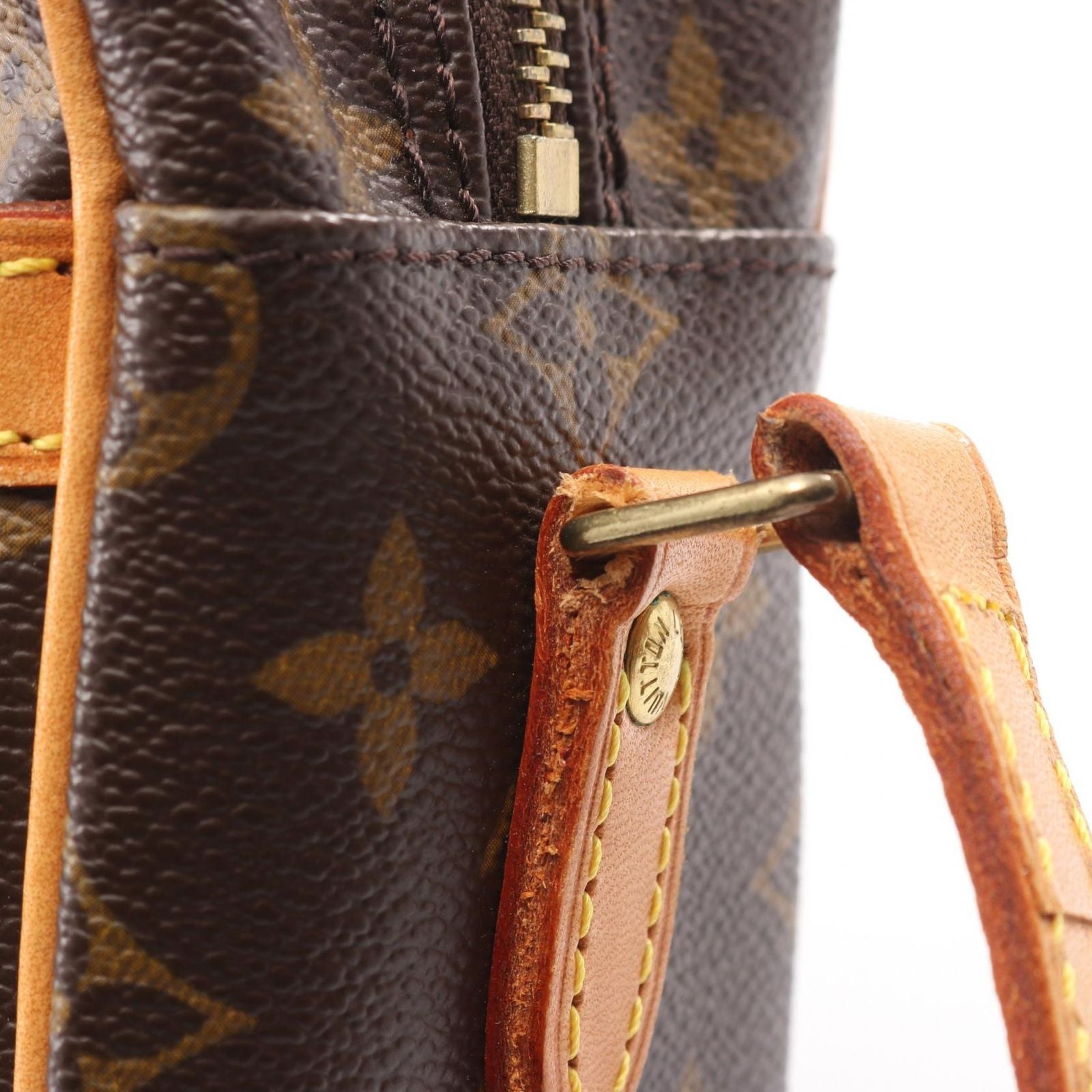 Louis Vuitton Shoulder Bag Trocadero 30 M51272 PVC Coated Canvas Leather