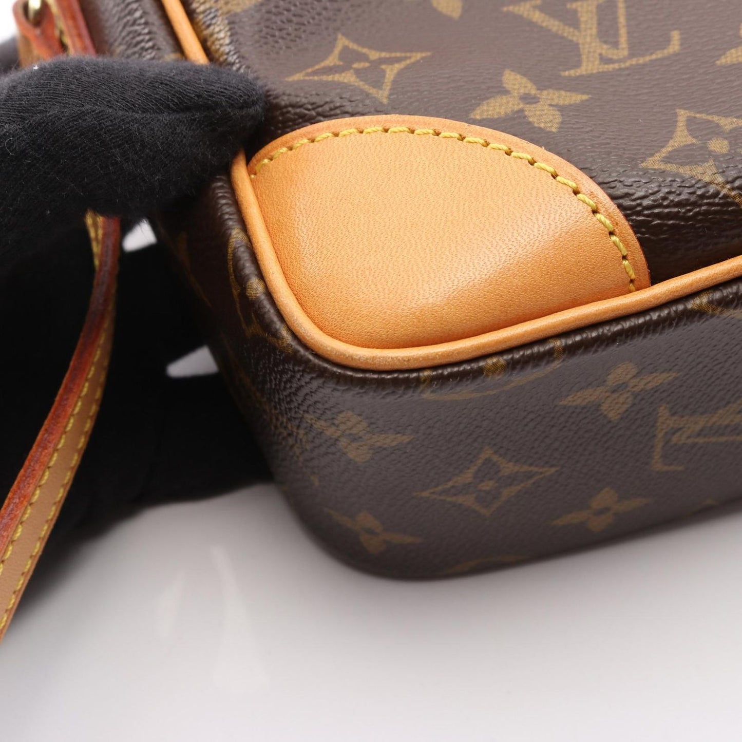 Louis Vuitton Shoulder Bag Trocadero 30 M51272 PVC Coated Canvas Leather