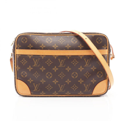 Louis Vuitton Shoulder Bag Trocadero 30 M51272 PVC Coated Canvas Leather