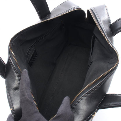 Chanel Handbag Wild Stitch A18121 Black Leather Wild Stitch Handbag Ladies