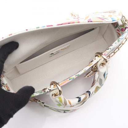 Dior Handbag Lady D-Joy Medium Toile de Jouy Fantastica White/multi