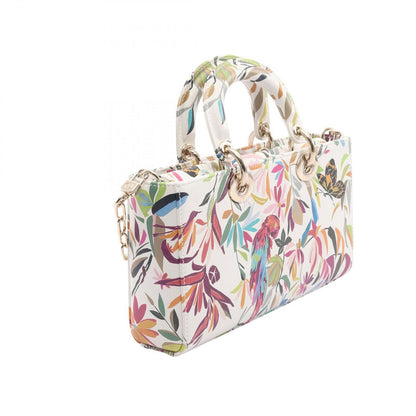 Dior Handbag Lady D-Joy Medium Toile de Jouy Fantastica White/multi