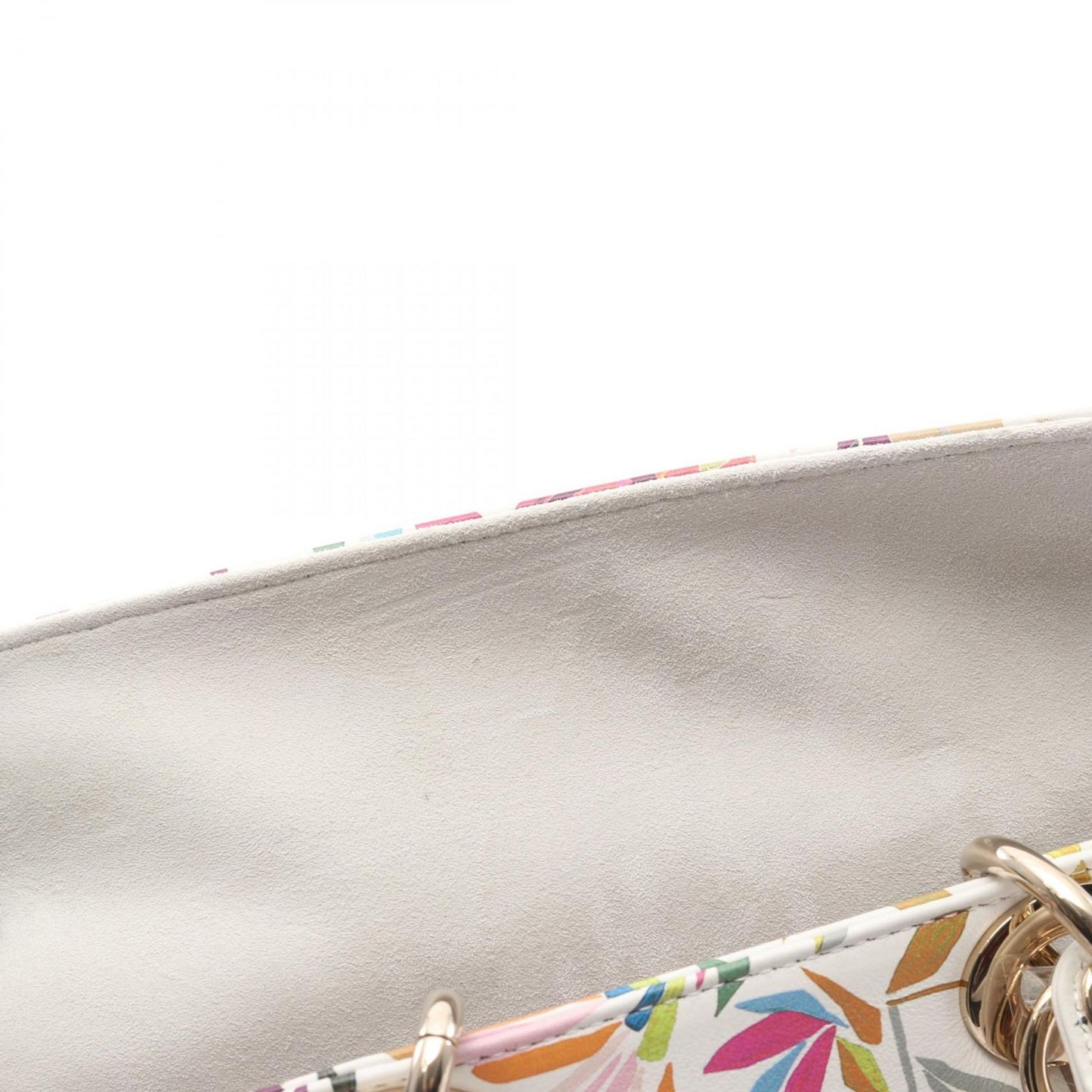 Dior Handbag Lady D-Joy Medium Toile de Jouy Fantastica White/multi