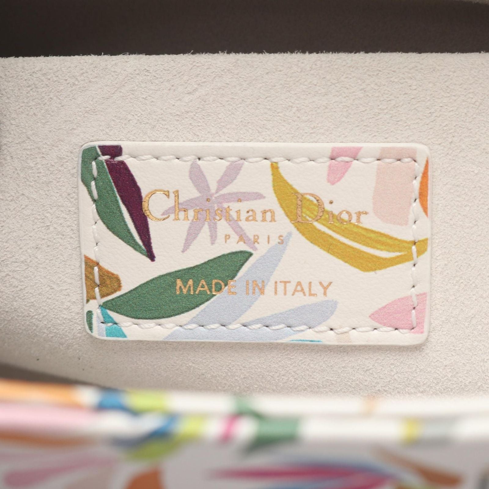 Dior Handbag Lady D-Joy Medium Toile de Jouy Fantastica White/multi