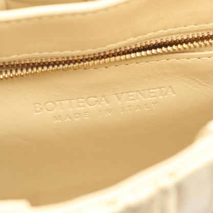 Bottega Veneta Bottega Veneta Shoulder Bag Cassette 717089 Beige Leather